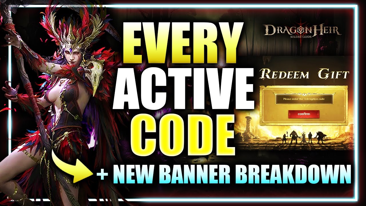 EVERY WORKING PROMO CODE in Dragonheir: Silent Gods! & Nastjenka x Thelendor Banner Breakdown!