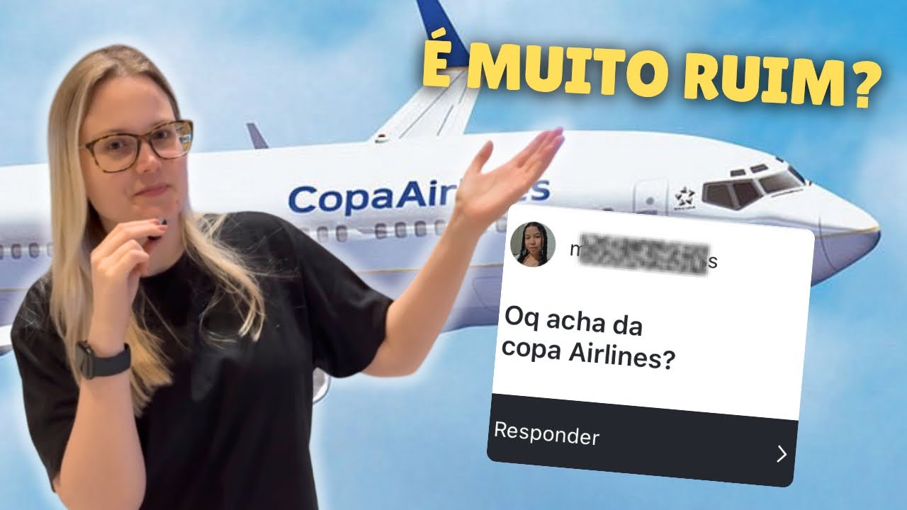 COMO É O VOO DA COPA AIRLINES PARA OS EUA | MARCELLA GOHR