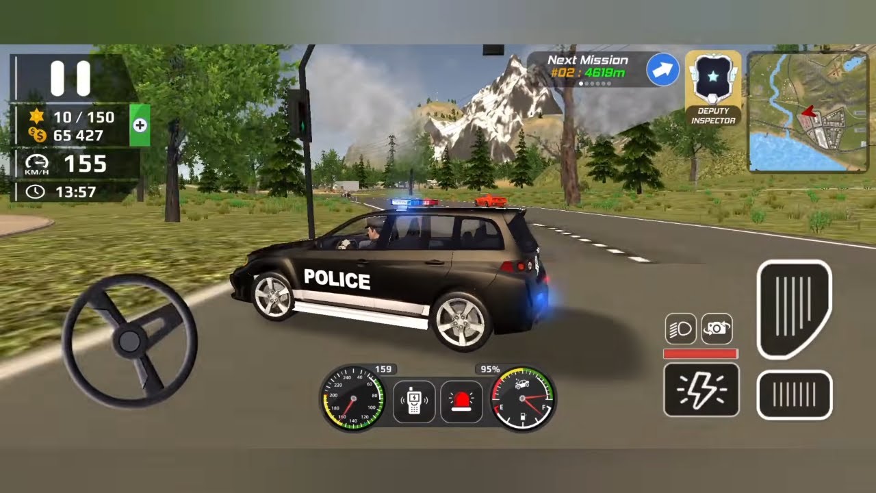 شرطة اطفال سيارات شرطة الاطفال - لعبة سيارة شرطة الاطفال