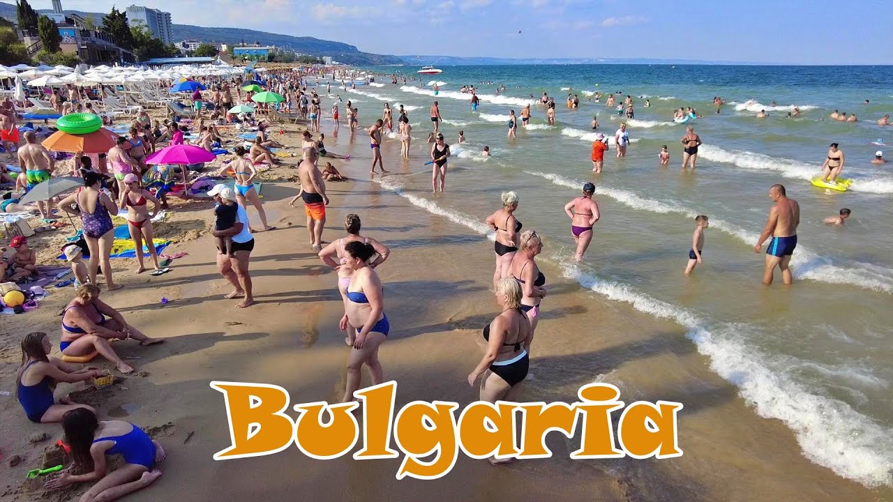 Plaja Nisipurile de Aur - Golden Sands Beach, Bulgaria - August 2024, part1 - travel calatorie vlog