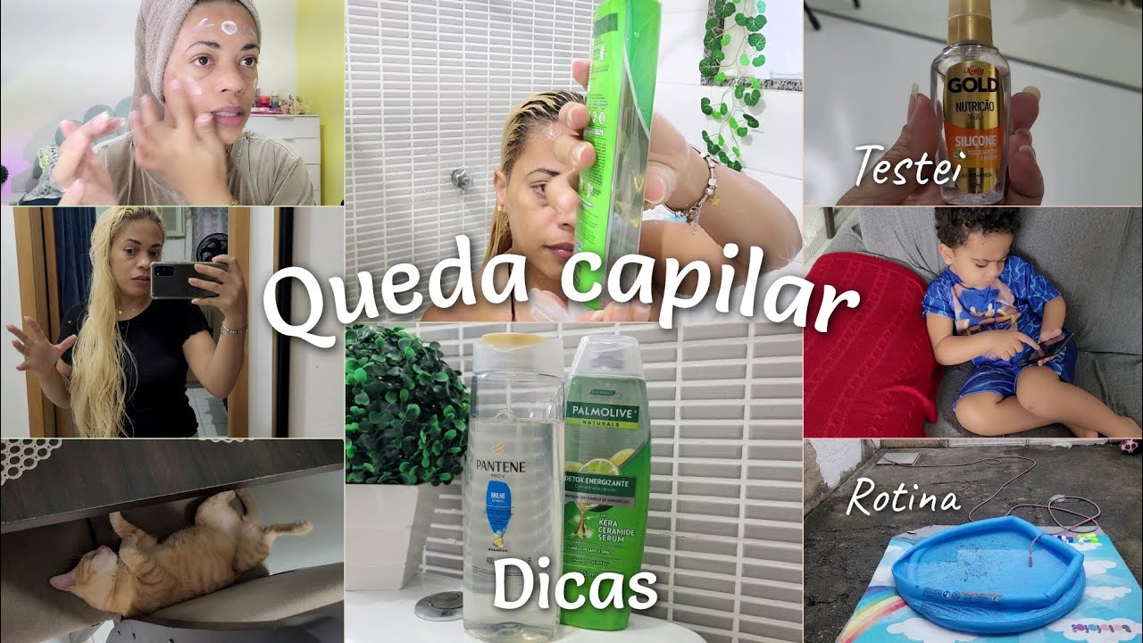 🎀 QUEDA CAPILAR, DICAS, UMA SEMANA TESTANDO O SHAMPOO... 