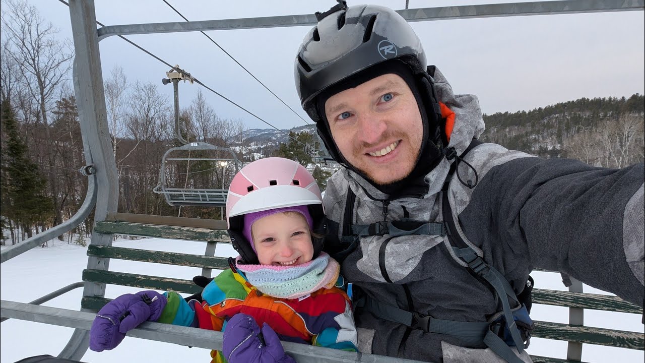 Milana 5 y.o. learning to ski ⛷️
