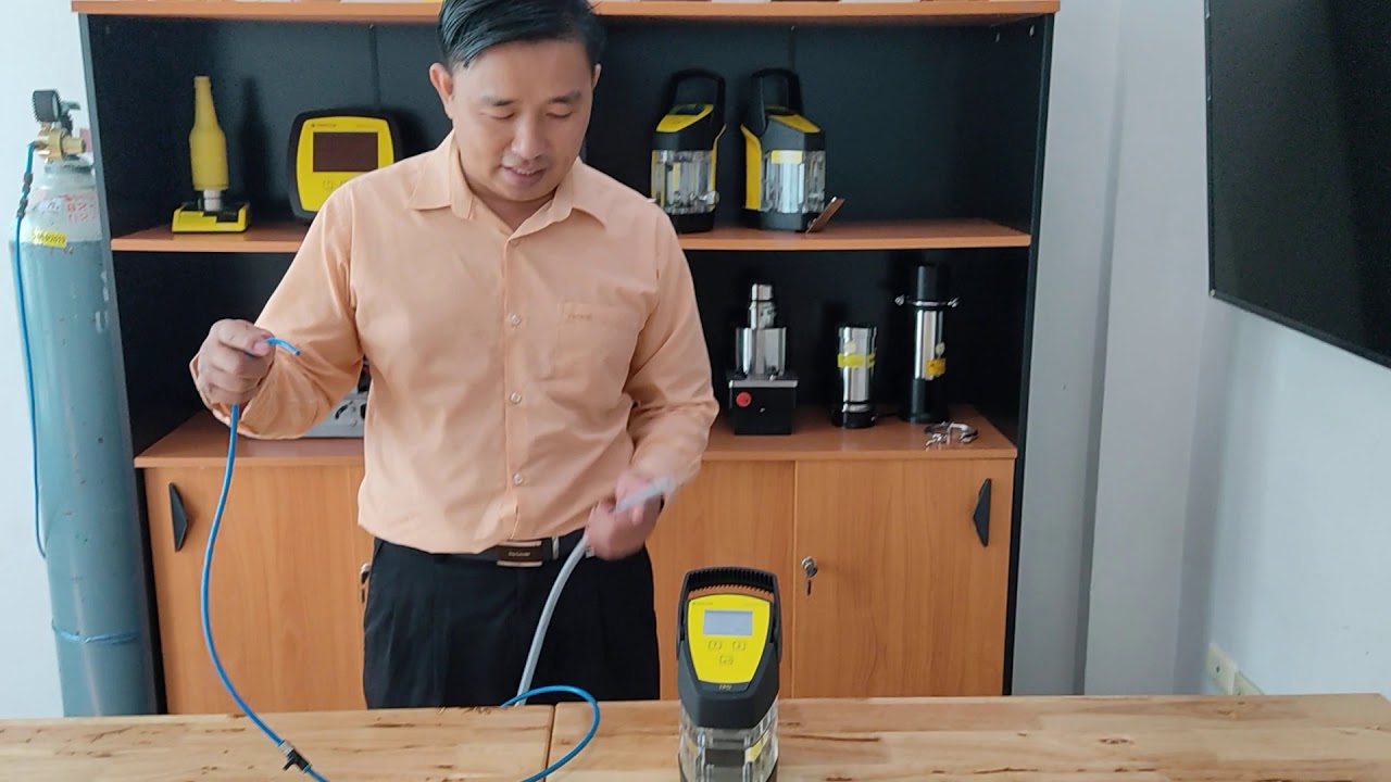 การวัดความบริสุทธิ์ของแก๊ส CO2 โดยเครื่อง o-DGM ของ Haffmans (CO2 Purity Test by o-DGM Haffmans)