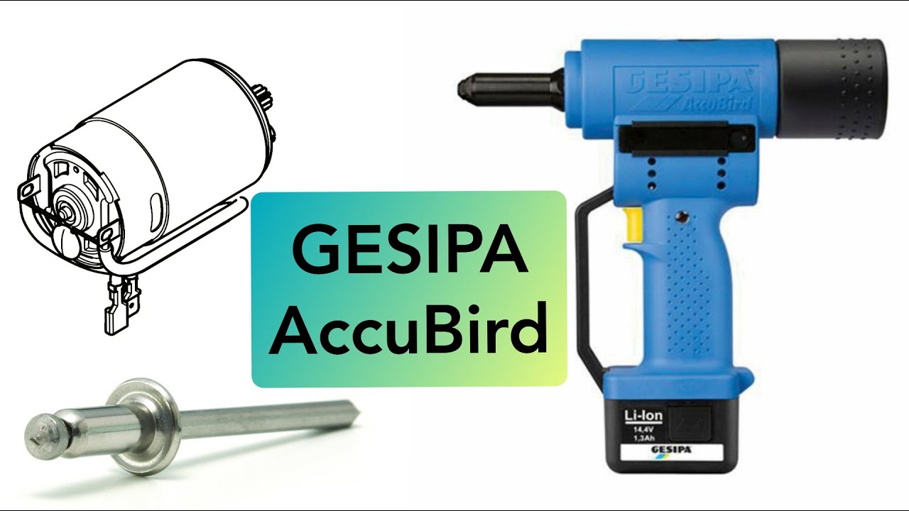 Gesipa AccuBird Cordless Riveter not working motor problem