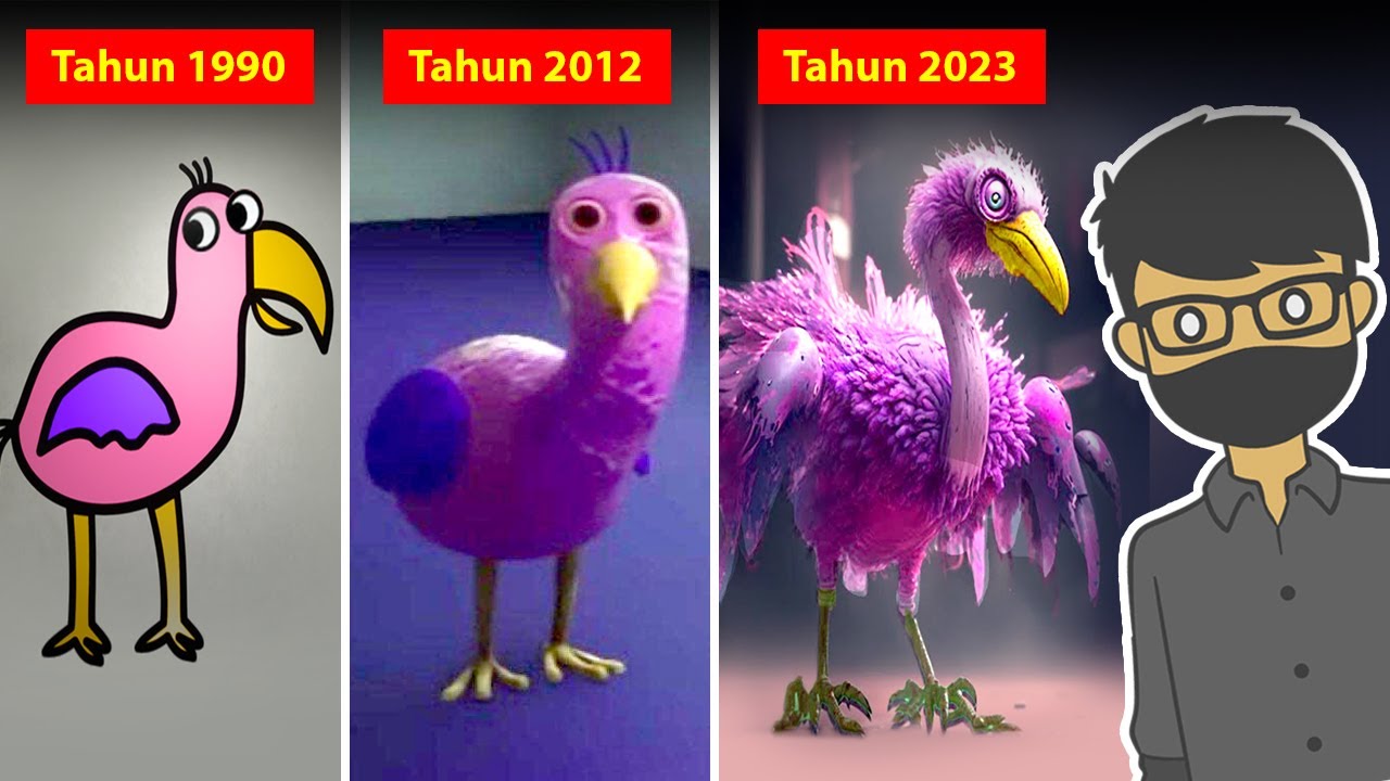 EVOLUSI MASKOT GARTEN OF BANBAN 2