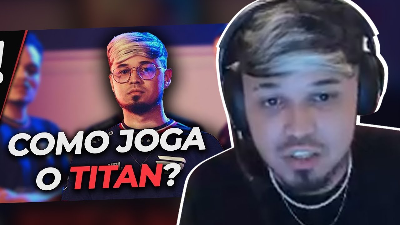TITAN REACT QUE AULA - DESVENDANDO O XESQUEDELE - COMO JOGA O TITAN?