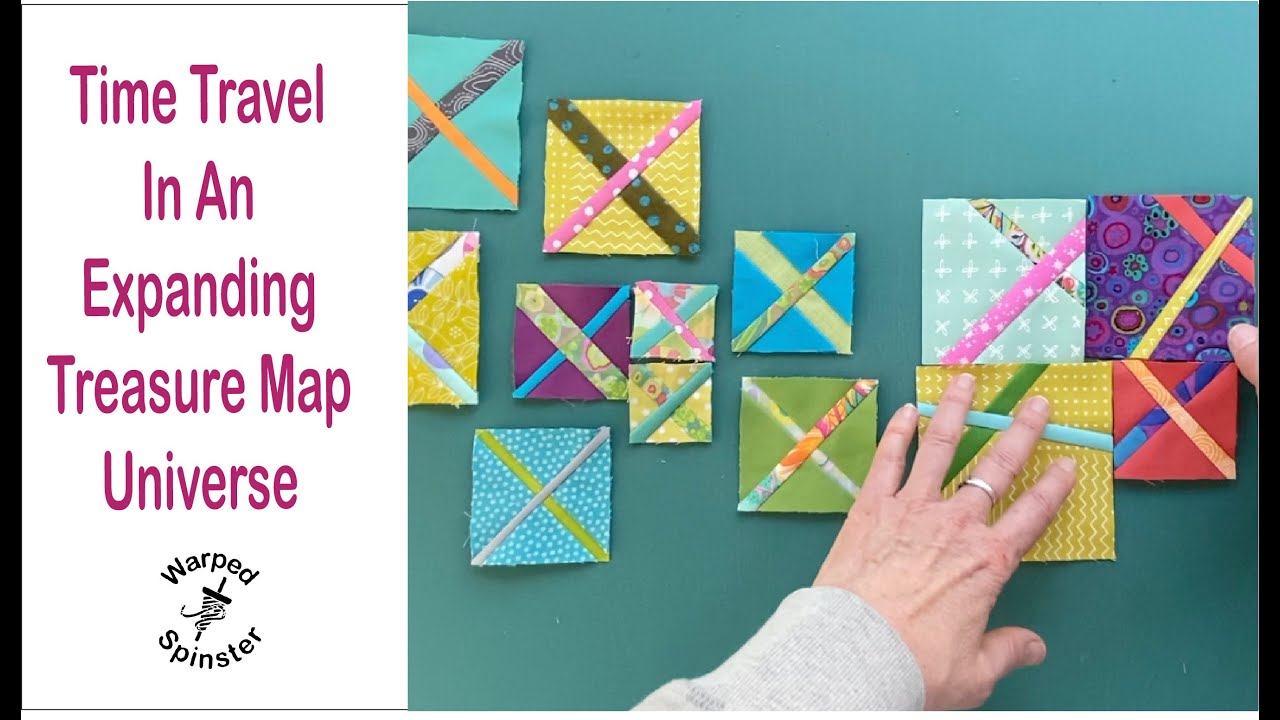 Time Travel in an Expanded Treasure Map Universe (Quilt)