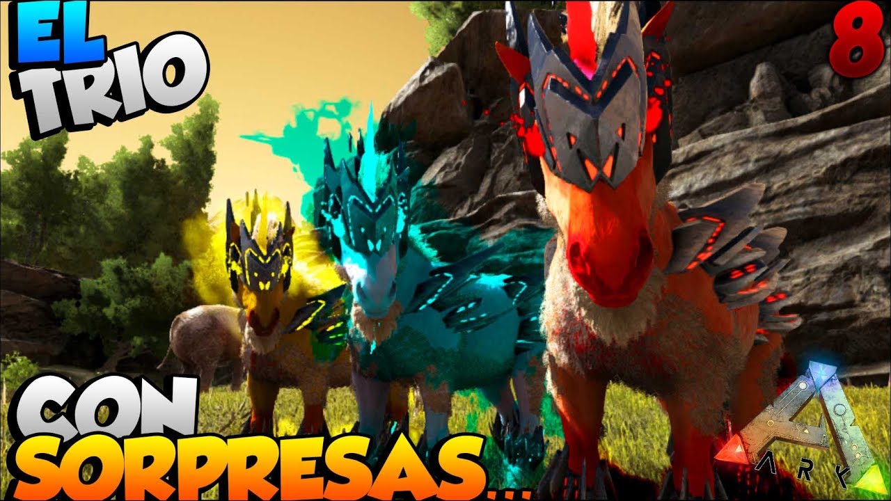 CONSIGO EL TRIO DE EQUUS MISTICOS|MUCHAS SORPRESAS|ARK MODS#8||ARK SURVIVAL EVOLVED ESPA&Ntilde;OL