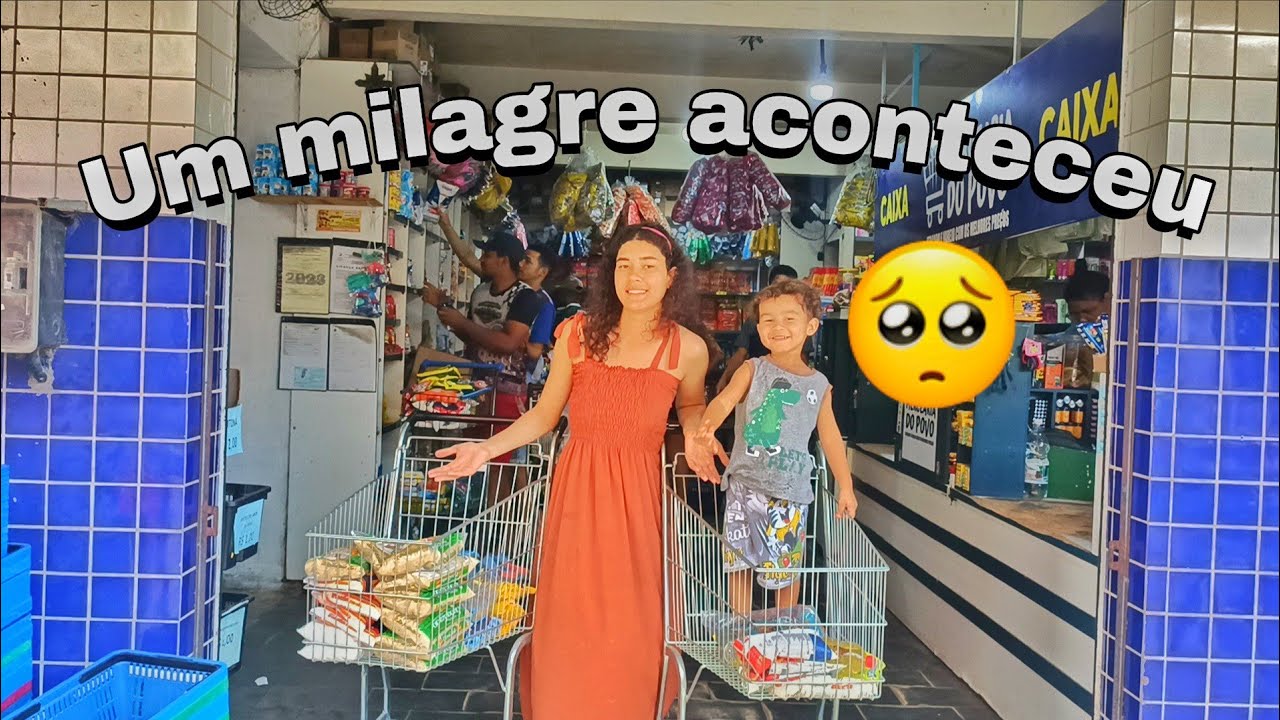 A MAIOR COMPRAS DE TODAS | PASSAR FOME NUNCA MAIS 🙏🏻🥺
