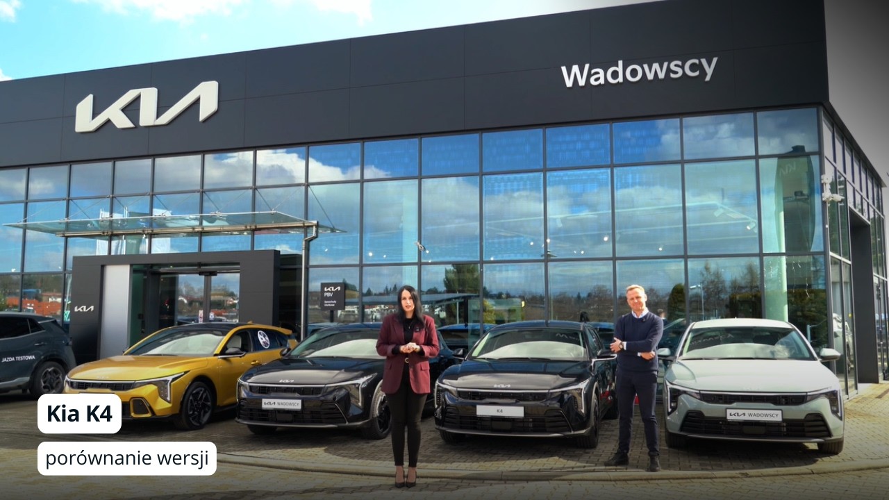Kia K4 — porównanie wersji wyposażenia: M, L, pakiet Business Line | Kia Wadowscy Kraków