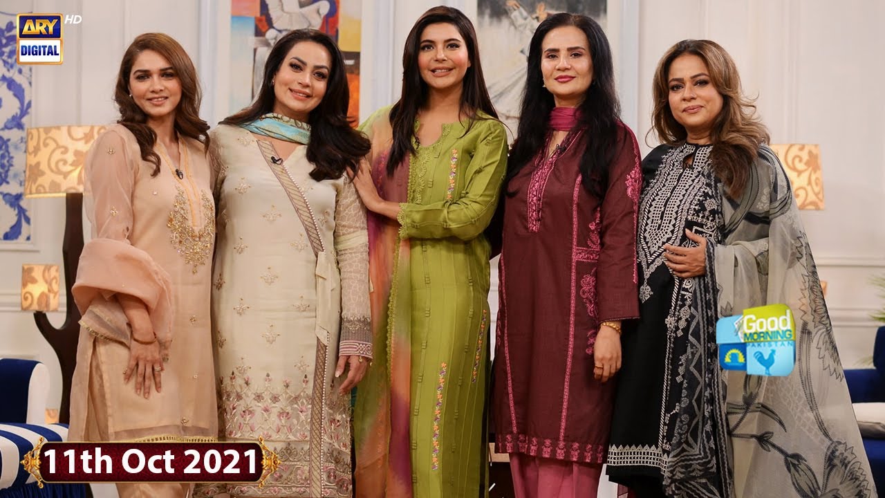 Good Morning Pakistan - Celebrities With Their Chefs Special - 11th October 2021 - ARY Digital Show