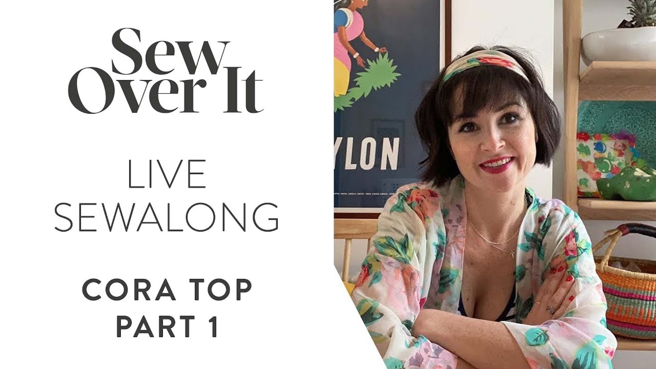 LIVE Sewalong: Cora Top pt 1