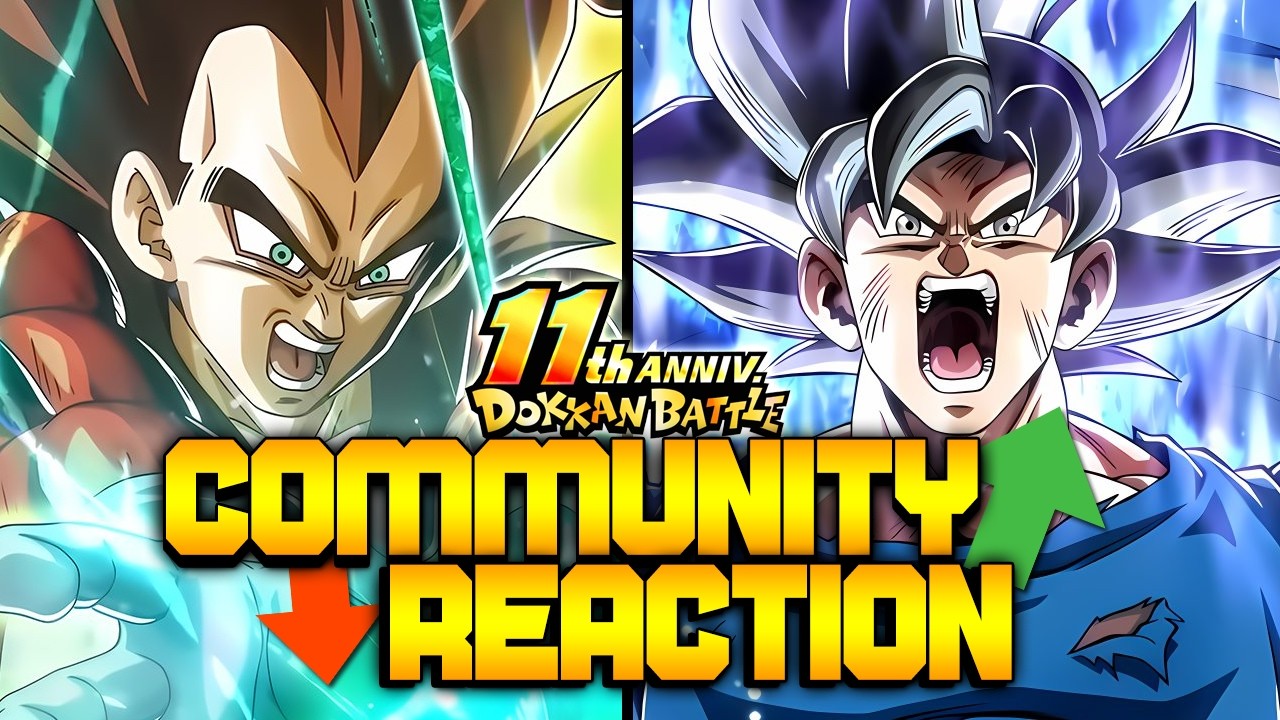 COMMUNITY REACTION! LR SSJ4 GOKU + SSJ4 VEGETA + UI GOKU + EVO VEGETA IS PART 2 OF 11TH ANNIVERSARY!