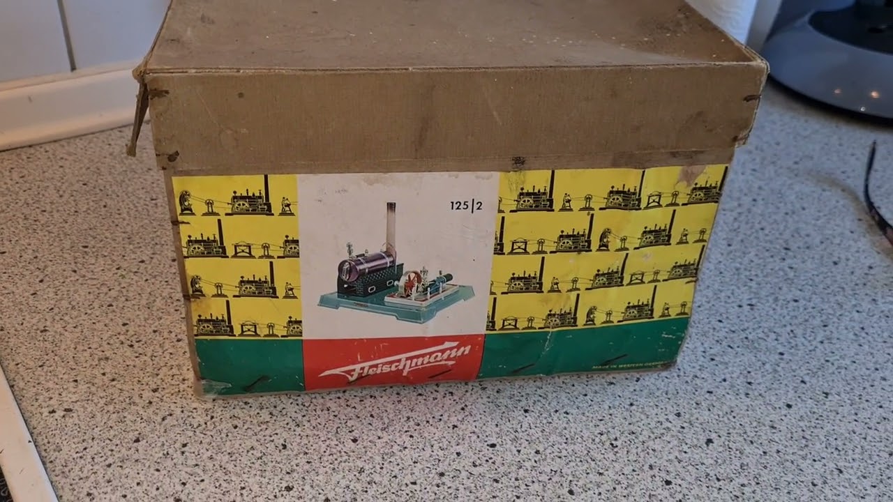 Dampfmaschine Firma Fleischmann 125/2---fast 60 Jahre sehr gut erhalten