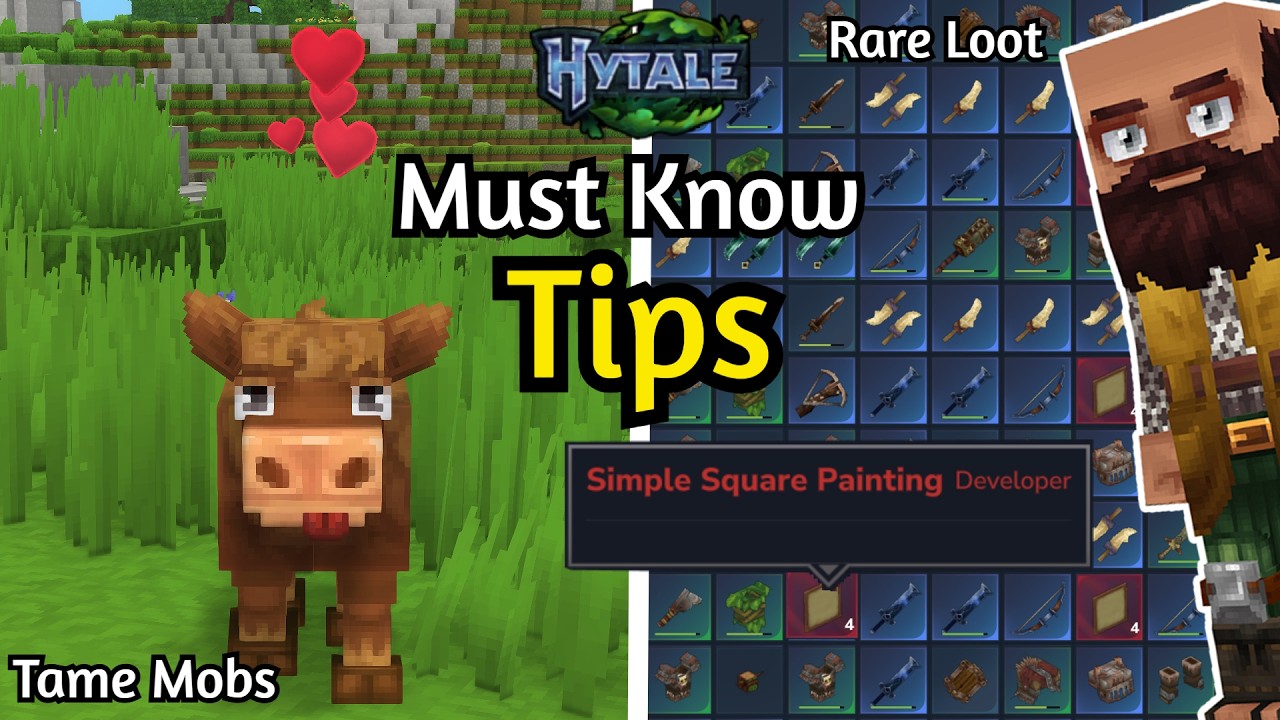10 советов, которые обязательно нужно знать в Hytale