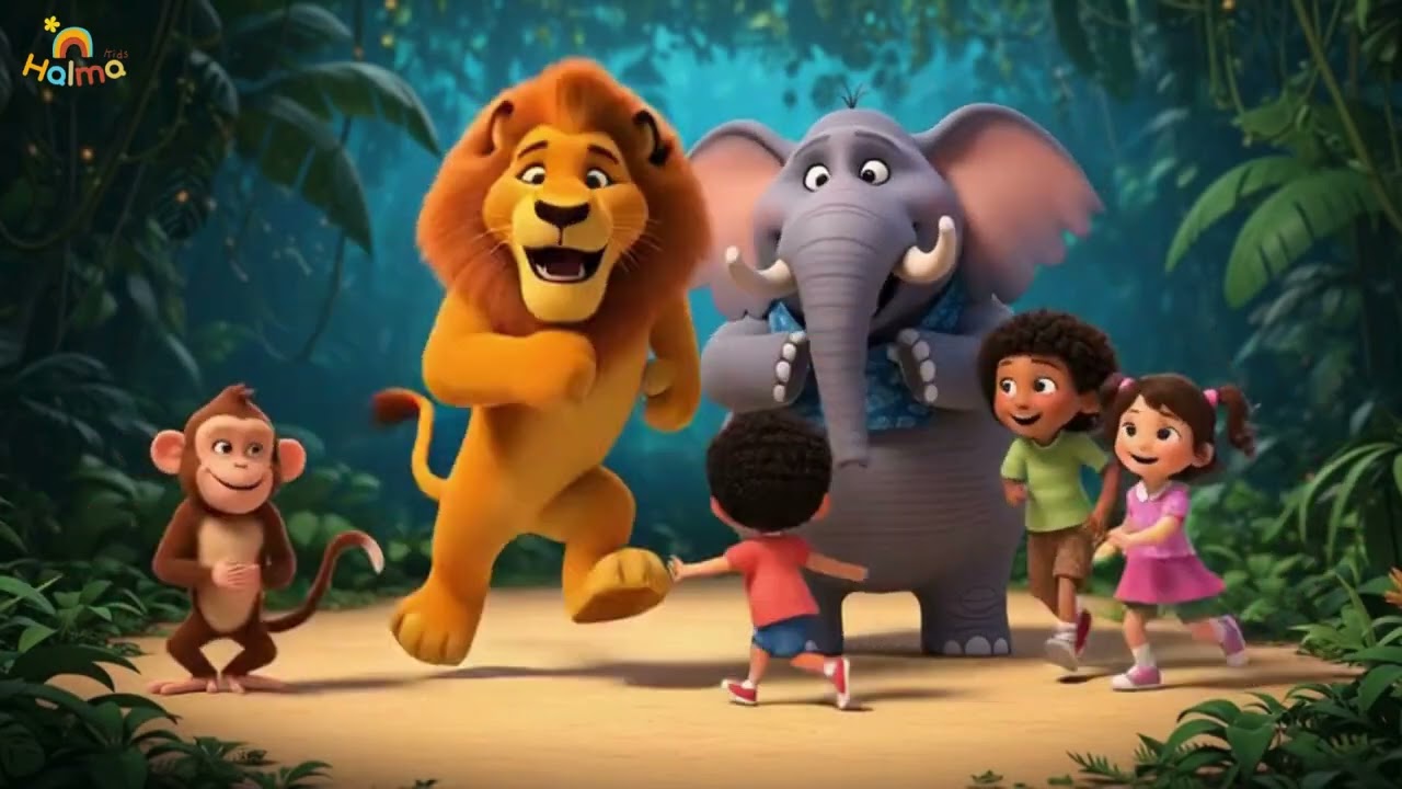 Animal Parade Song 🐾 Sing, Dance & Learn!