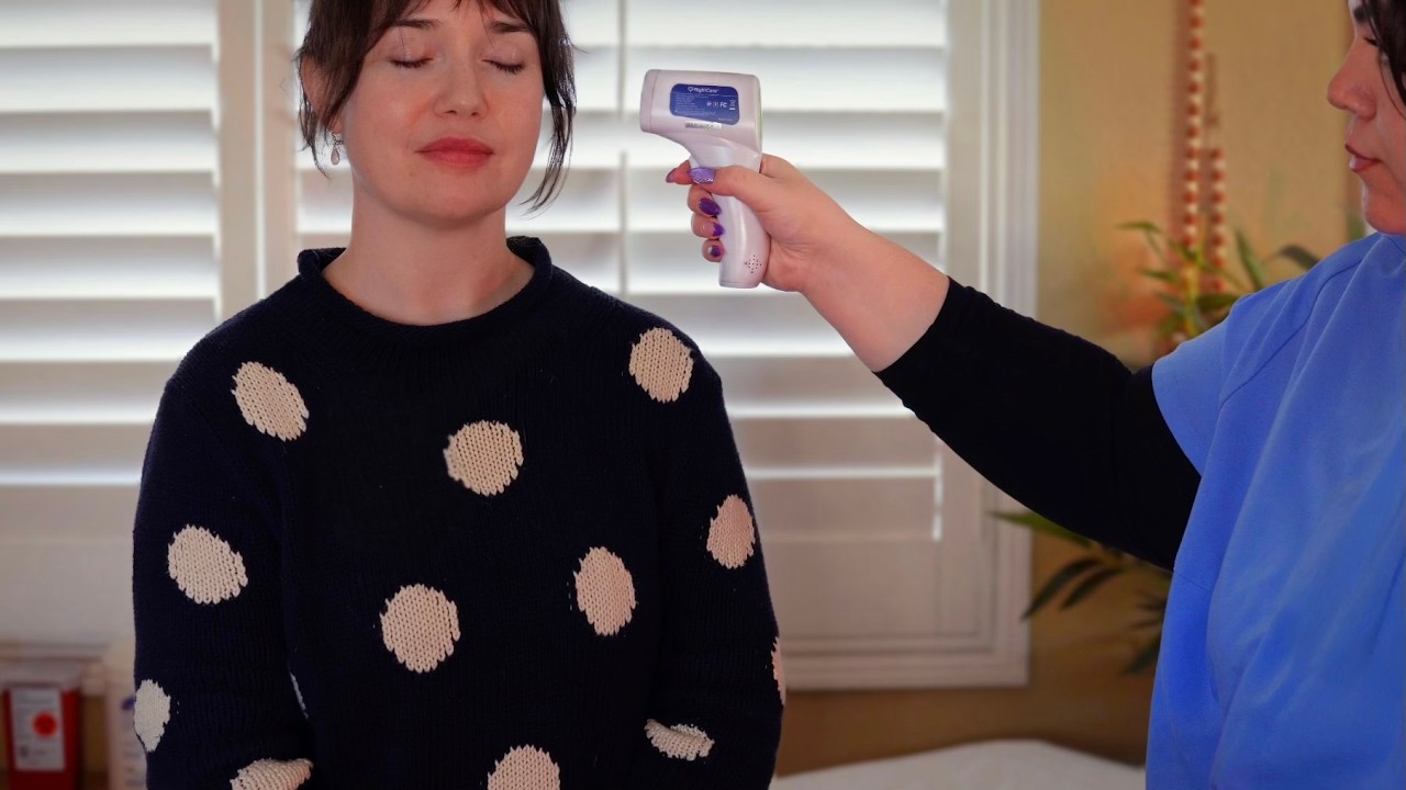 ASMR Failed Cranial Nerve Exam | Medical Doctor Investigates Numbness After Fall