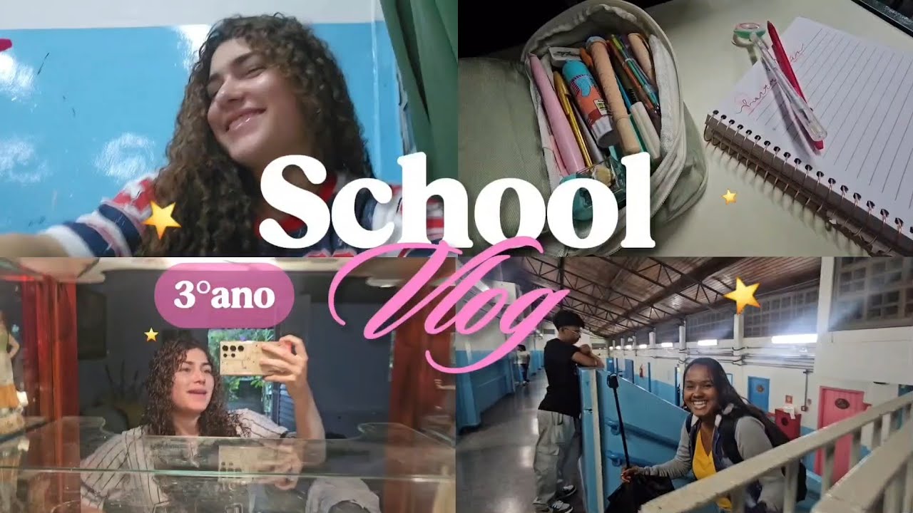 1º Dia de aula no 3º ano do ensino médio.