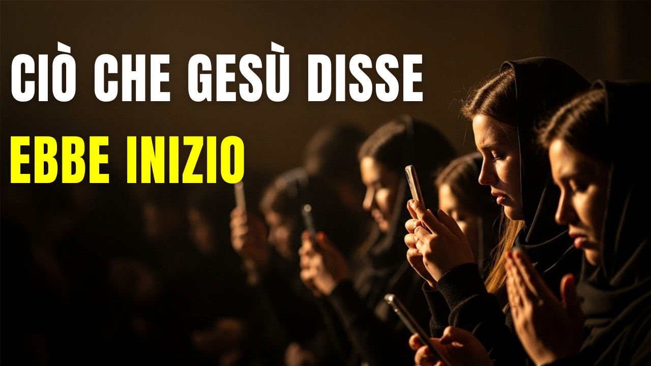 📖 GESÙ CI HA AVVERTITO DI QUESTO MOMENTO... ED È ARRIVATO
