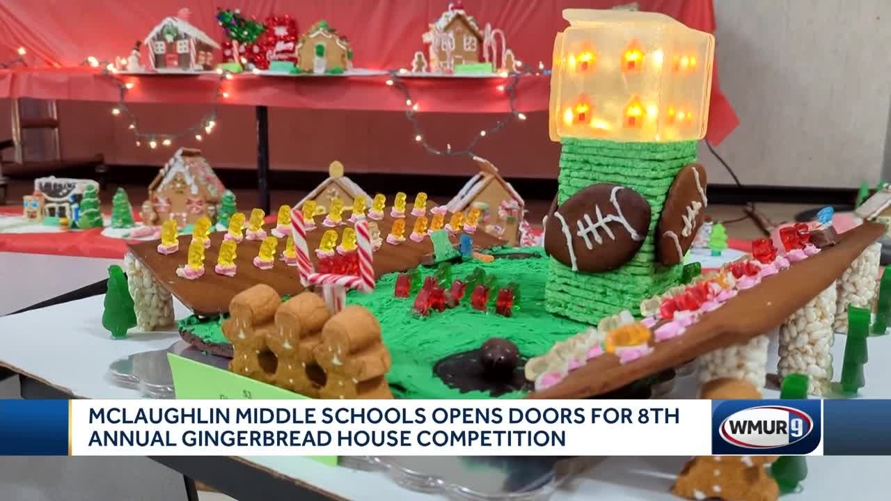 McLaughlin Middle School opens doors for eighth annual gingerbread house competition