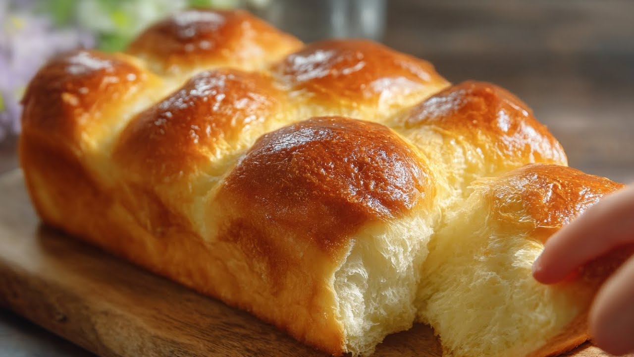 Bake Easily Without Long Kneading! Bakery-Style Brioche 🥖