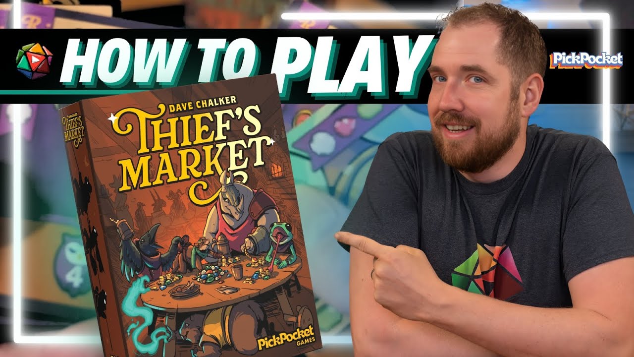 How to Play Thief's Market | Board Game Tutorial