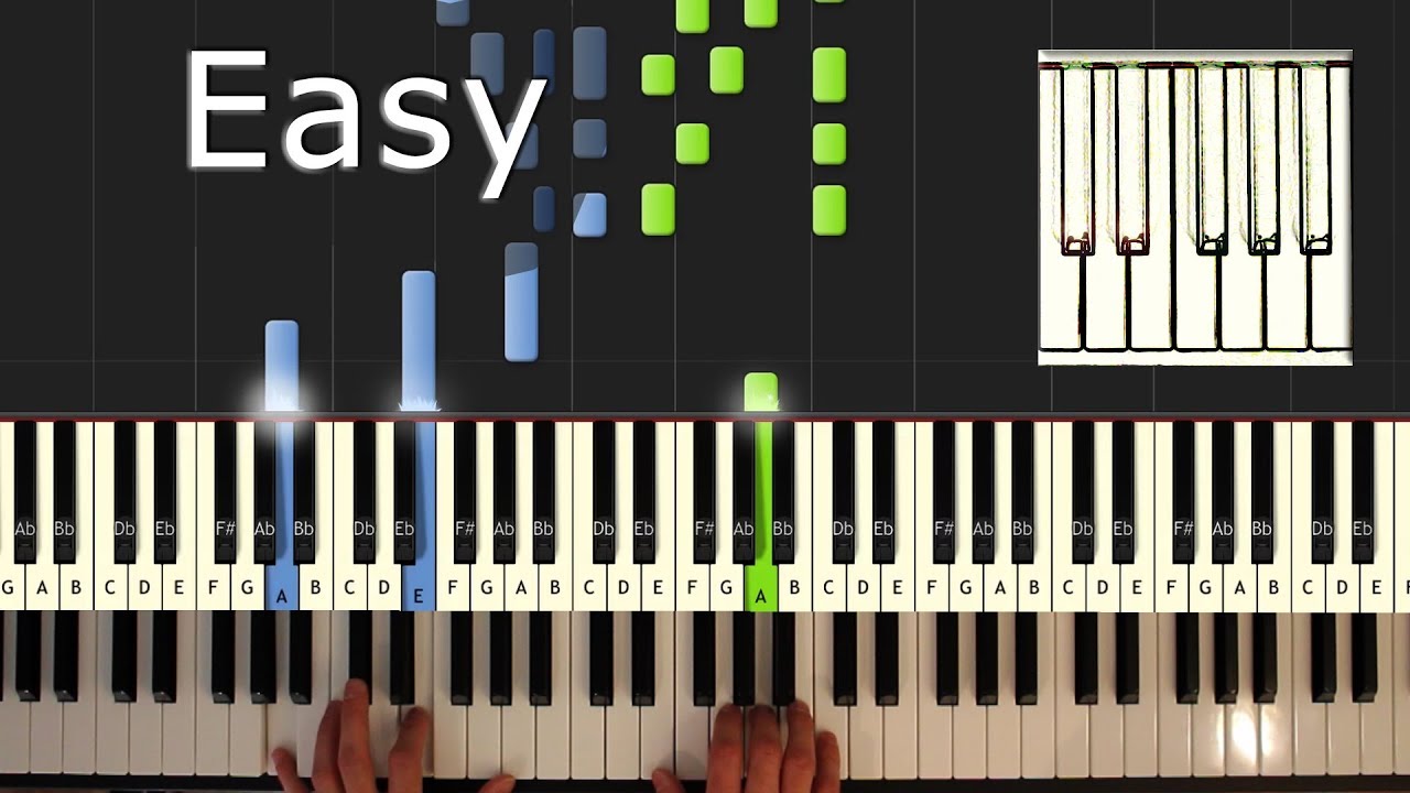Charlie Puth - Attention - Piano Tutorial Easy - How To Play (Synthesia)