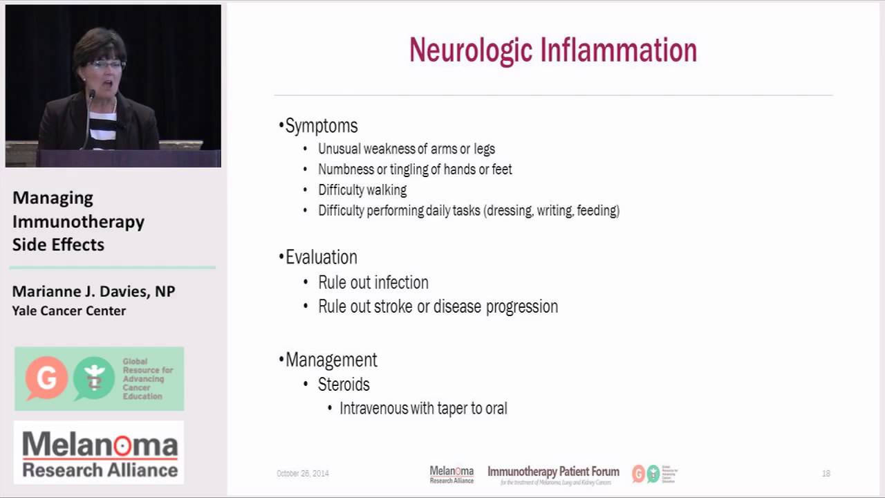 Managing Immunotherapy Side Effects - Part 2