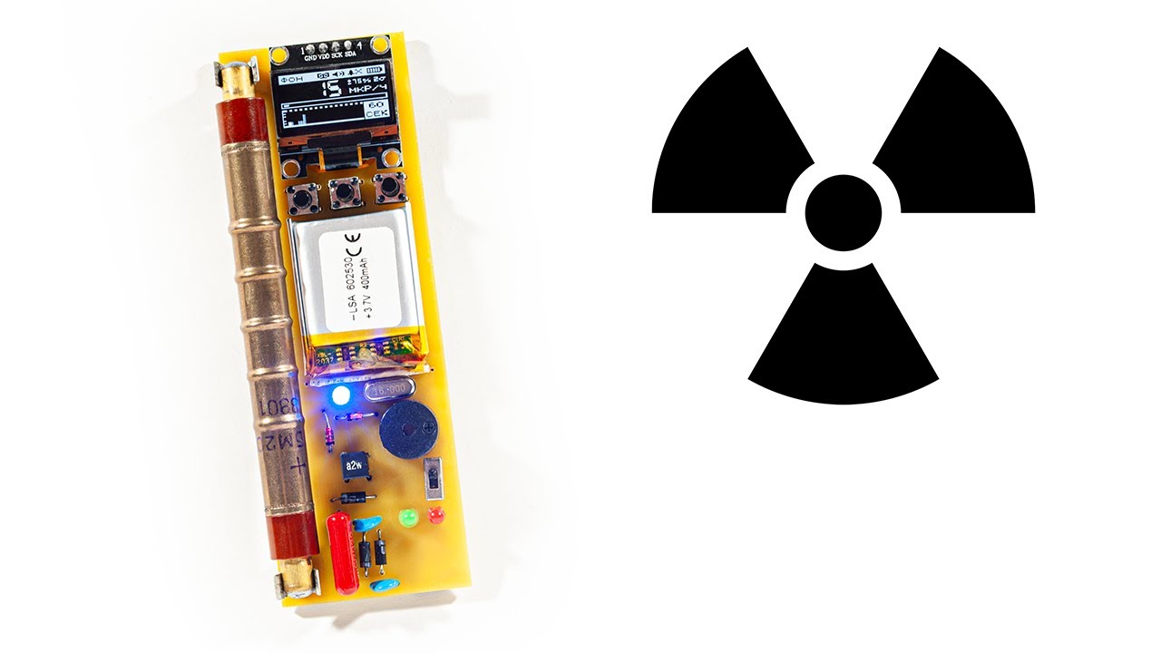 Radon — дозиметр радиации на ATmega328