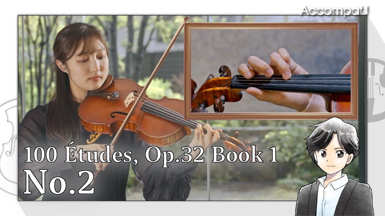 No.2  | H.Sitt | 100 Études, Op.32 Book 1【Practice Version】