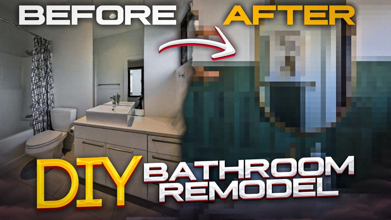 DIY bathroom remodel under $1000