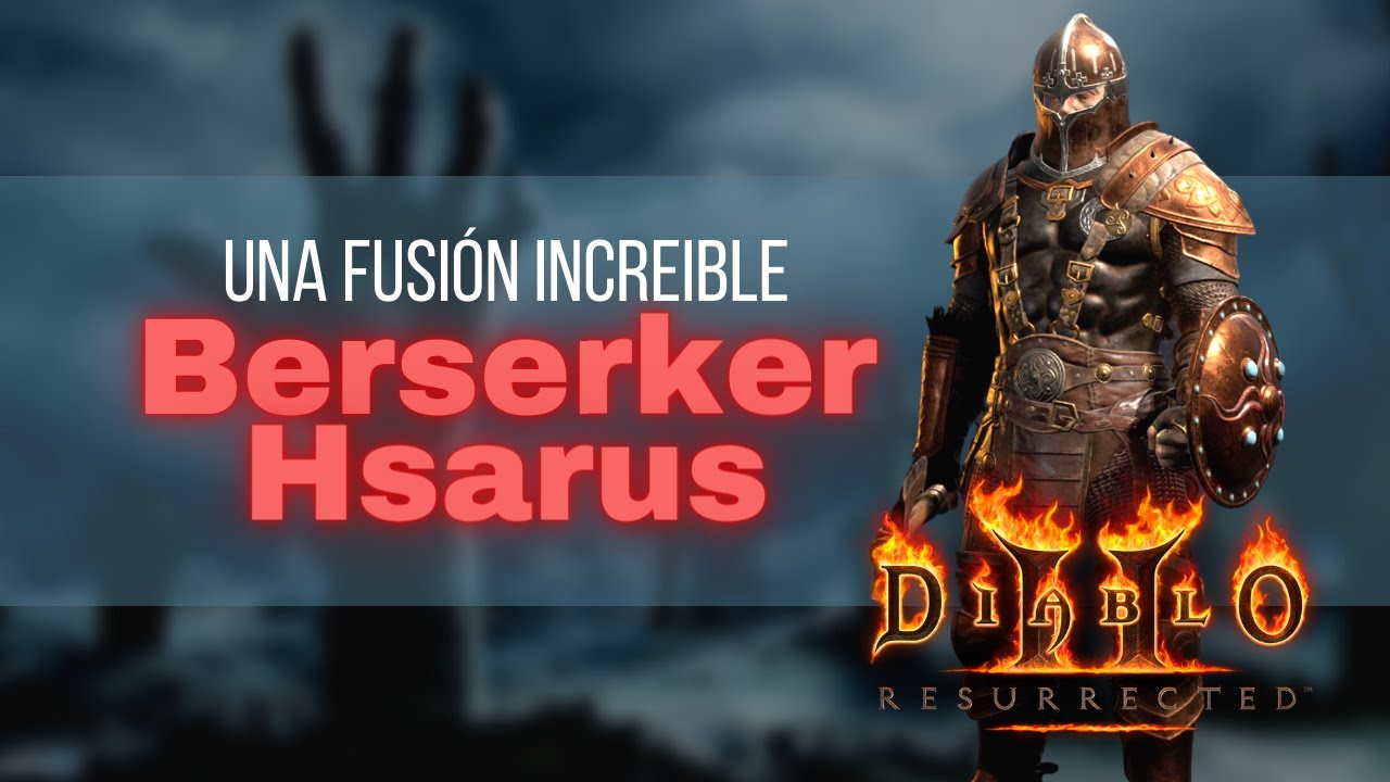 D2R Set Arsenal del Berserker / Defensa de Hsarus ¡UNA FUSIÓN INCREIBLE!
