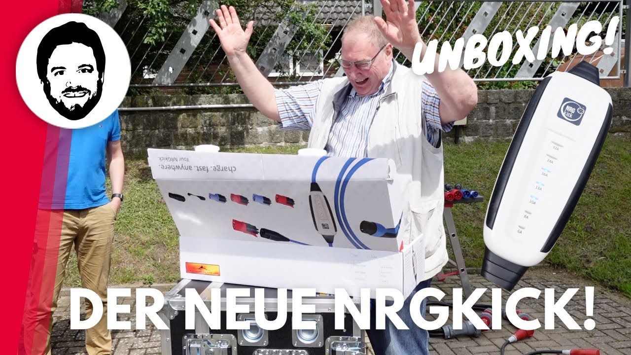Der neue NRGkick - unboxing - Ein Adapterblumenstrauß für Laudeley - Holger packt aus!