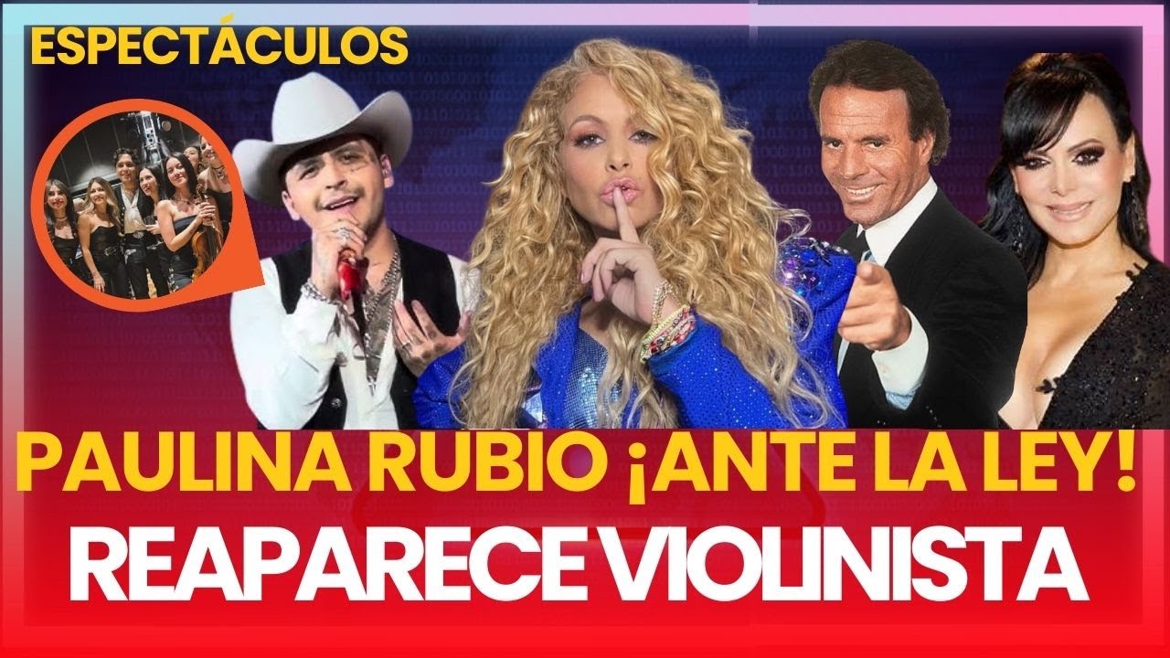 Paulina Rubio ¡Ante la ley! y Reaparece Violinista de Christian Nodal | EPISODIO 30