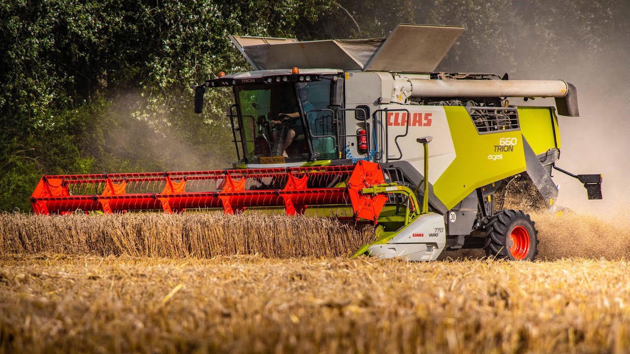 NOVINKA! 🌾 Claas Trion 660 + V770 Gopro/POV