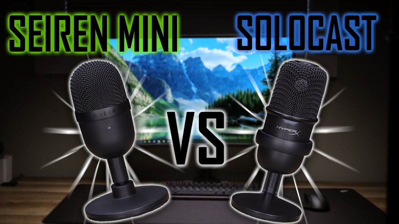 Which Budget Condenser Mic Is Best? Razer Seiren Mini Vs. HyperX Solocast