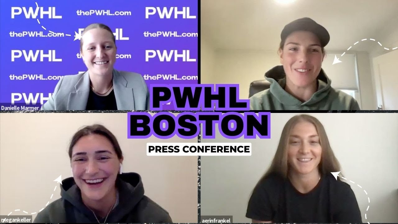 MEET THE PLAYERS: Megan Keller, Aerin Frankel, & Hilary Knight First PWHL Boston Signees