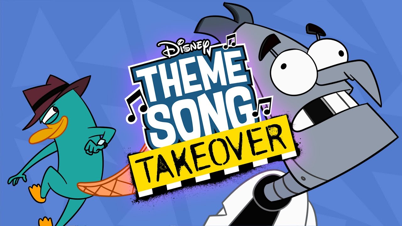 Phineas and Ferb Theme Song: Major Monogram! 🎶 | Theme Song Takeover | @disneychannelanimation