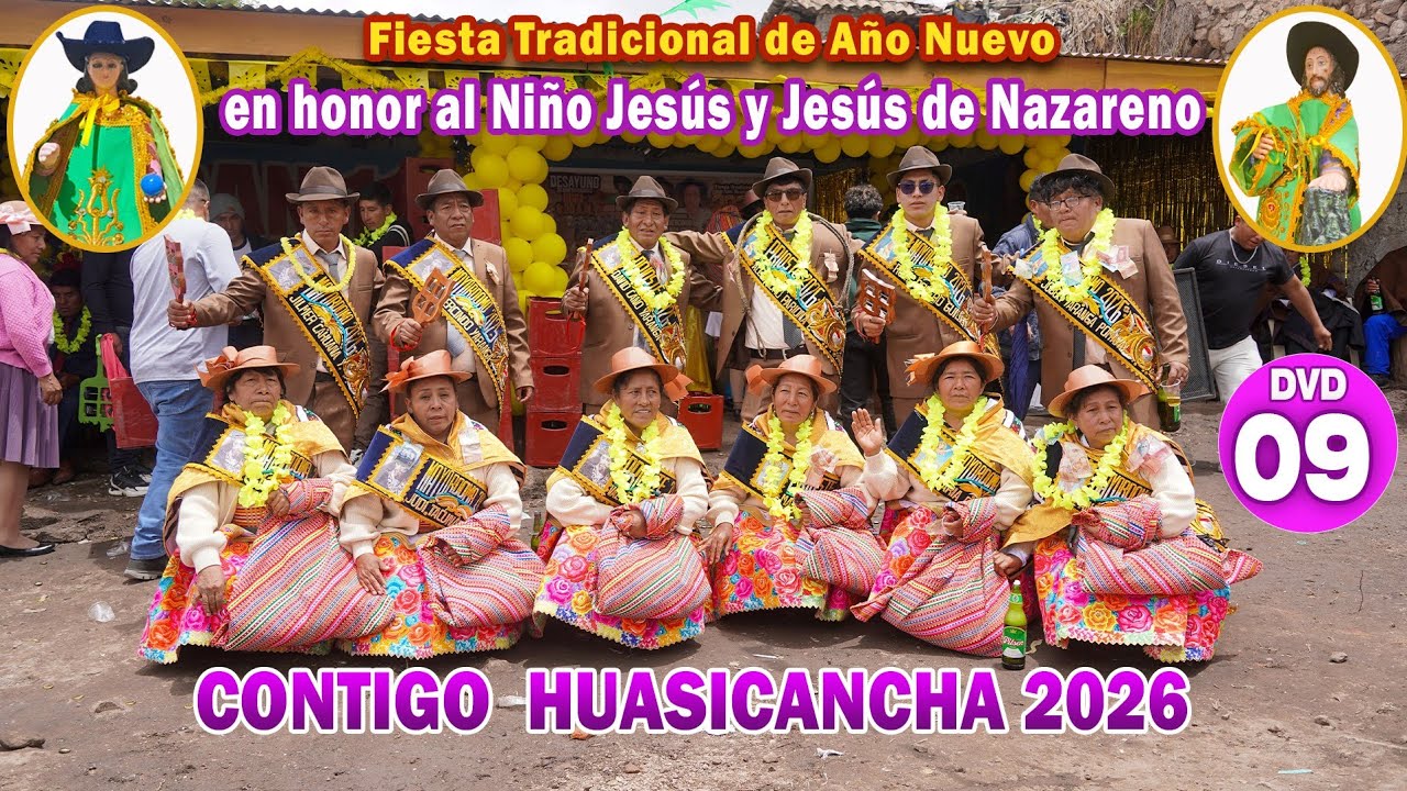 9  Fiesta Tradicional de Año Nuevo 2026  en honor al Niño Jesús y Jesús de Nazareno DVD 09