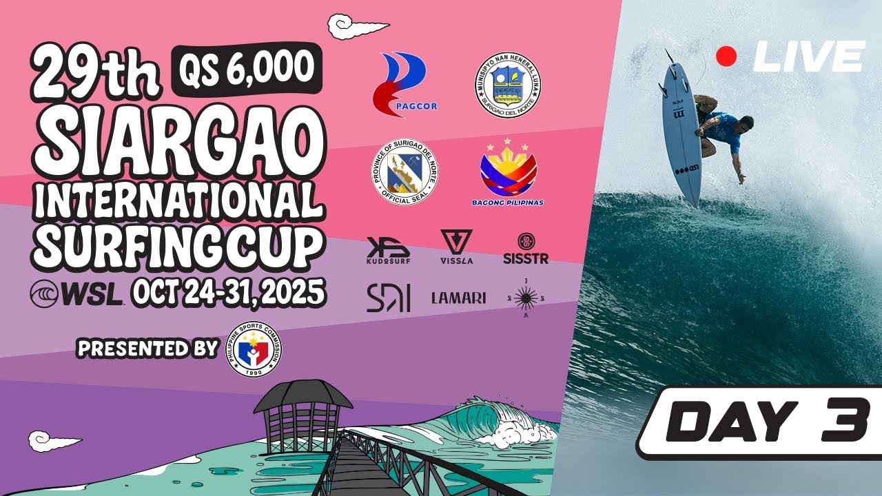 Siargao International Surfing Cup 2025 - Day 3