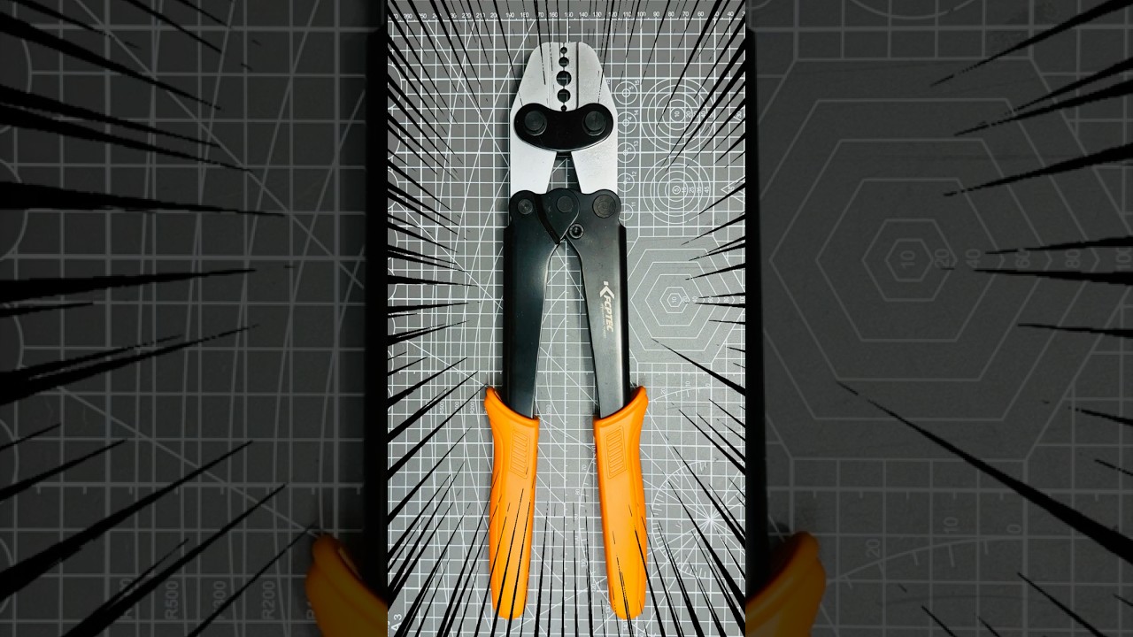 Инструмент для обжима стальных тросов KF CPTEC! 🛠️😝 #короткие #инструменты
