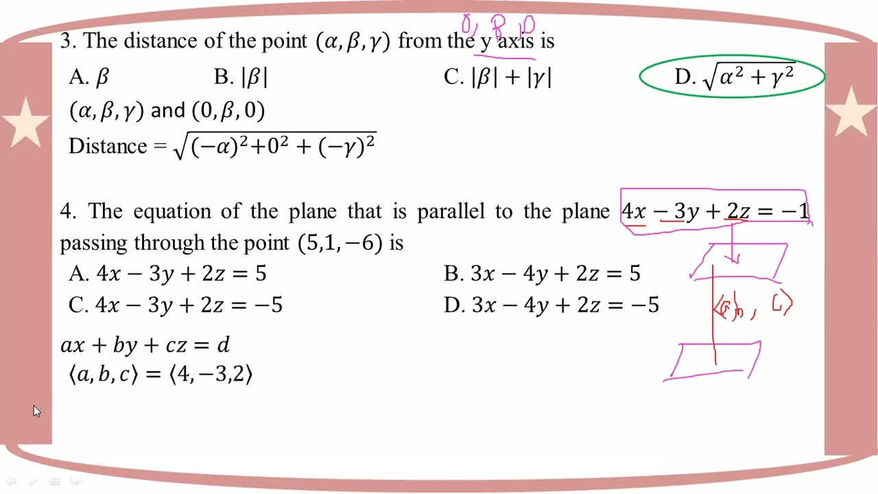 # Grade 12 Math (Chapter 3 - Section A) From Math Journal