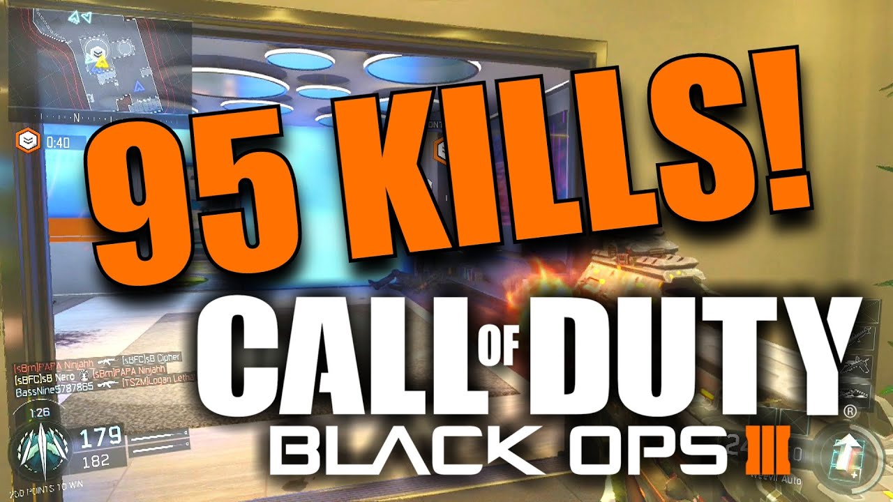 Black Ops 3: 95 Kill NUK3TOWN Massacre! (BO3 Review and Impressions)