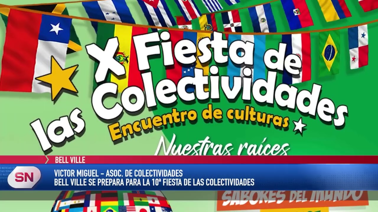 BELL VILLE SE PREPARA PARA LA 10ª FIESTA DE LAS COLECTIVIDADES