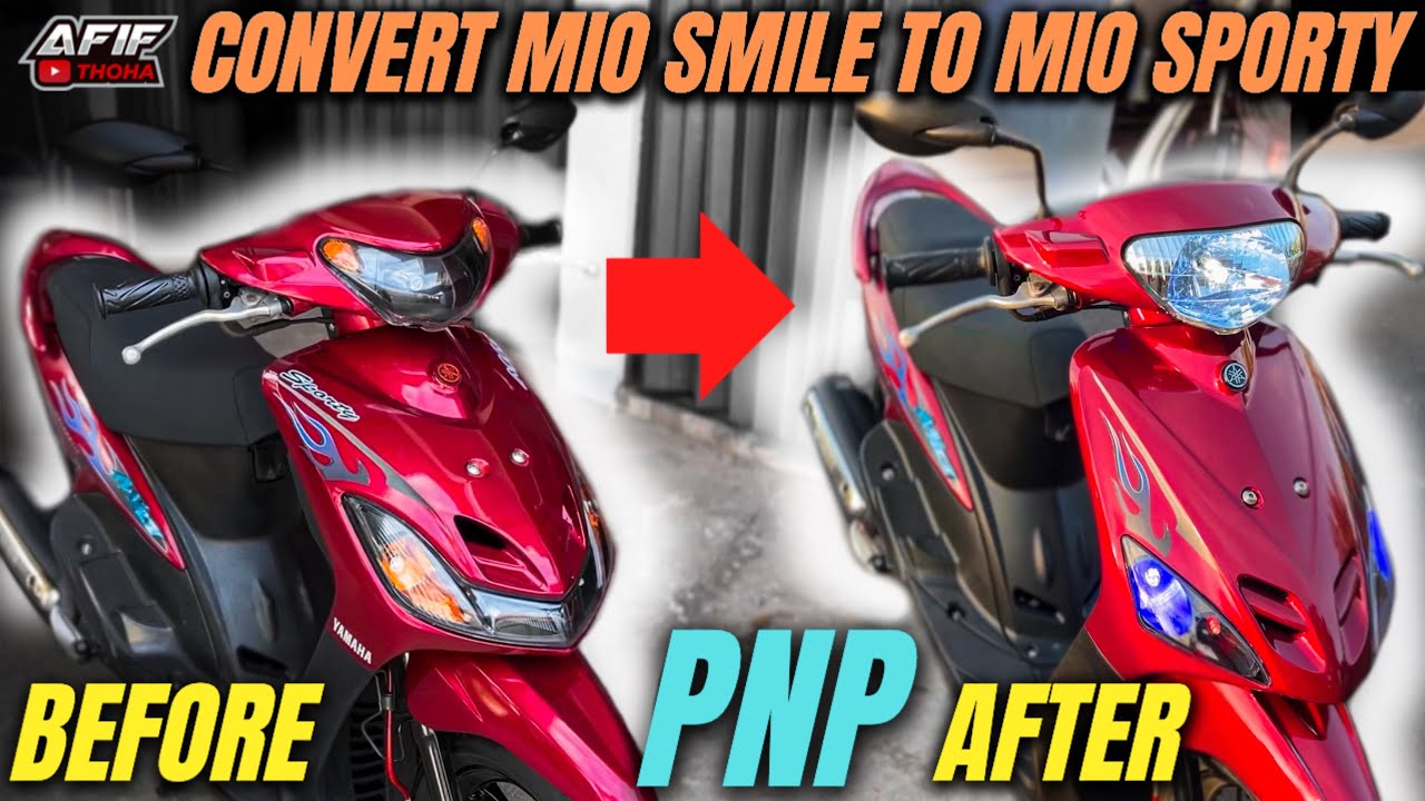 PNP DOWNGRADE: CONVERT MIO SMILE KE MIO SPORTY‼️ APA AJA YANG DI BUTUHKAN & PROSES NYA GIMANA? #mio