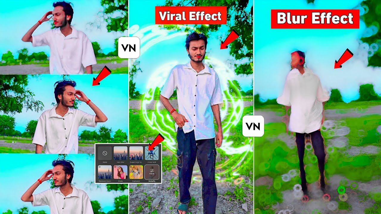Vn Video Editor | Halo Blur Effect Vn | Vn Pe Blur Effect Kaise Kare | Halo Blur Effect 
