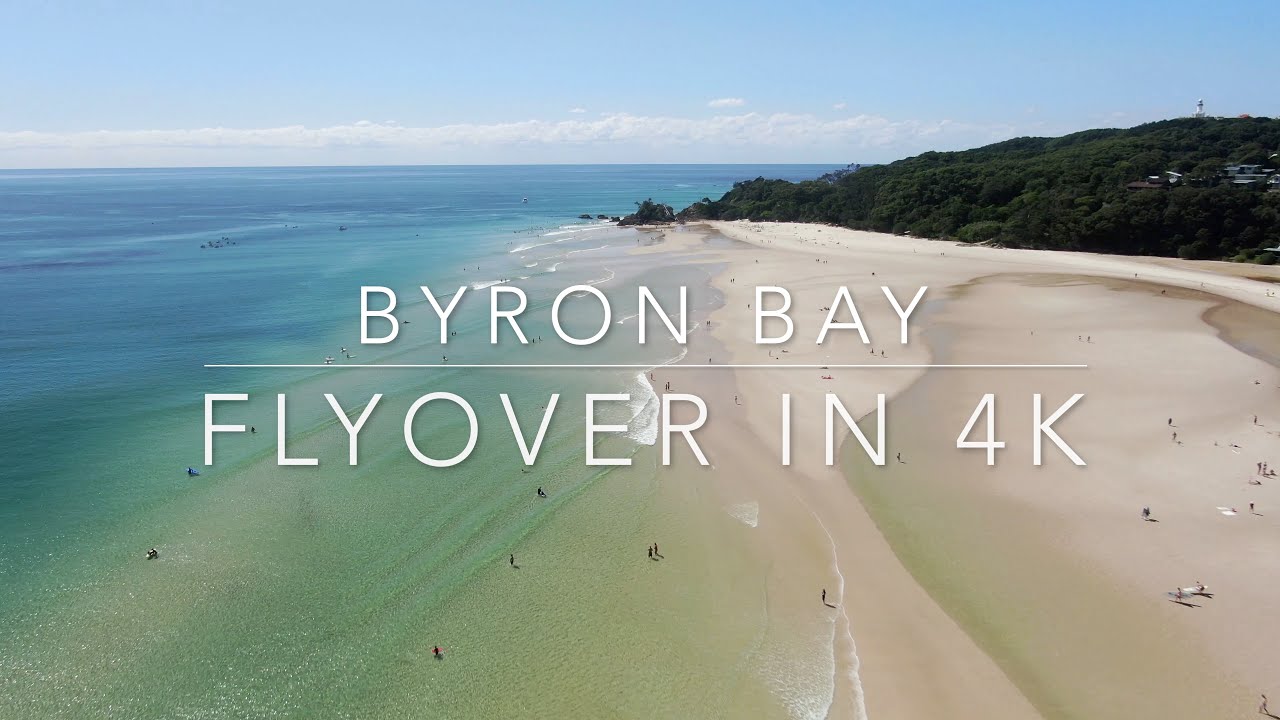 Byron Bay Drone Flyover in 4K.