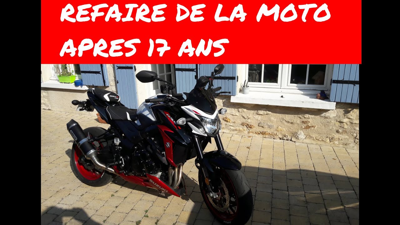 REFAIRE DE LA MOTO APRES  17 ANS