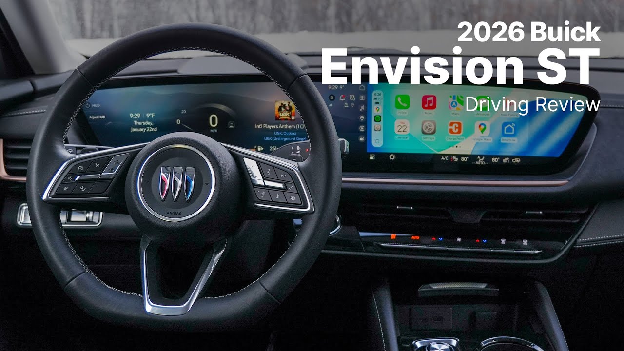 Buick Envision ST 2026 года | Тест-драйв