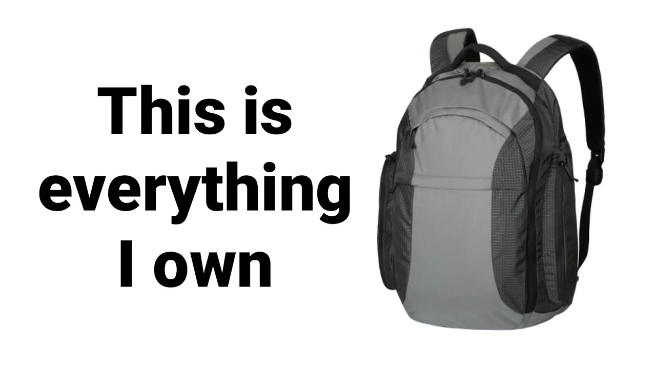 Backpack. Laptop. Camera.